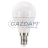 Emos ZQ1230 LED fényforrás CLASSIC KISGÖMB E14 8W 2700K 806lm A+