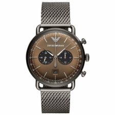 Emporio Armani AR11141 férfi barna pilótaóra karóra