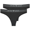 Emporio Armani Bugyik 2-PACK BRAZILIAN Fekete EU XL