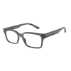Emporio Armani EA3244 6106 Transparent Dark Grey Demo Lens szemüveg