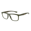 Emporio Armani EA3246 6184 Matte Green Demo Lens szemüveg