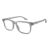 Emporio Armani EA3250U 6202 Shiny Transparent Grey Demo Lens szemüveg