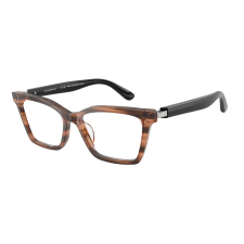 Emporio Armani EA3261U 6266 Shiny Striped Brown Demo Lens szemüveg szemüvegkeret