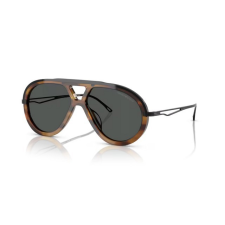 Emporio Armani EA4242U 621287 SHINY STRIPED BROWN DARK GREY napszemüveg napszemüveg
