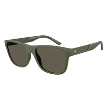 Emporio Armani EA4243 618471 Matte Green Dark Brown napszemüveg napszemüveg