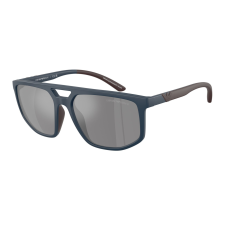 Emporio Armani EA4248U 62606G Matte Blue Dark Grey Mirror Silver napszemüveg napszemüveg