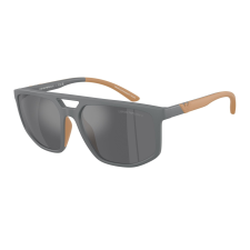 Emporio Armani EA4248U 62616G Matte Grey Grey Mirror Silver napszemüveg napszemüveg