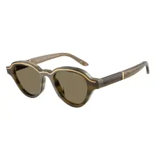 Emporio Armani EA4264U 633873 Brown On Striped Beige Light Brown napszemüveg