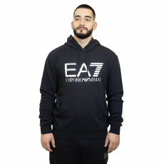  Emporio Armani EA7 Train Logo Series M Oversize Logo kapucnis pulóver 6DPM16PJSHZ01562 Férfi Sötétkék XXL