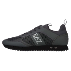 Emporio Armani Emporio EA7 Fekete-fehér Fűzők X8X027XK0500Q746 Férfi szürke 41 1/3 Sport papucs