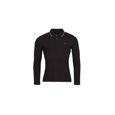 Emporio Armani Hosszú ujjú galléros pólók 8N1FB5 Fekete EU S