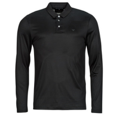Emporio Armani Hosszú ujjú galléros pólók POLO SHIRT Fekete EU S