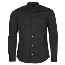 Emporio Armani Hosszú ujjú ingek 8N1C09 Fekete EU L férfi ing