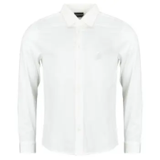 Emporio Armani Hosszú ujjú ingek EM004604 Fehér EU L férfi ing