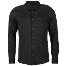 Emporio Armani Hosszú ujjú ingek EM004604 Fekete EU L férfi ing