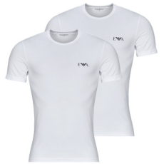 Emporio Armani Rövid ujjú pólók 2-PACK CREW NECK T-SHIRT AF14131 Fehér EU S