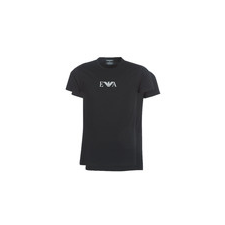Emporio Armani Rövid ujjú pólók CC715-PACK DE 2 Fekete EU XL férfi póló