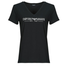 Emporio Armani Rövid ujjú pólók TOP EW000409 Fekete EU S női póló