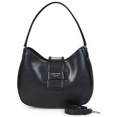 Emporio Armani Válltáskák HOBO M PLAIN LEATHER Fekete Egy méret