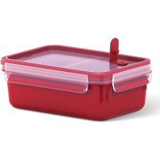 EMSA 517774 élelmiszertároló doboz 1 L Vörös, Átlátszó 1 db (517774) uzsonnás doboz