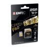 Emtec 256GB microSDXC Emtec SpeedIN Pro USH-I U3 A1 A2 + adapter (ECMSDM256GXC10SP) (ECMSDM256GXC10SP)
