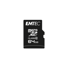 Emtec 64GB Classic microSDXC UHS-I CL10 Memóriakártya + Adapter memóriakártya