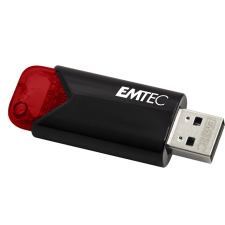 Emtec B110 Click Easy Pendrive, 16Gb, USB 3.2, fekete-piros (Ecmmd16Gb113) pendrive