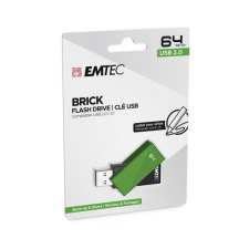 Emtec Pen Drive 64GB Emtec (C350) Brick 2.0 USB 2.0 zöld (ECMMD64GC352) (ECMMD64GC352) pendrive