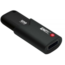 Emtec Pendrive, 128GB, USB 3.2, titkosított, EMTEC  B120 Click Secure pendrive