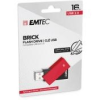Emtec Pendrive, 16GB, USB 2.0, EMTEC  C350 Brick , piros