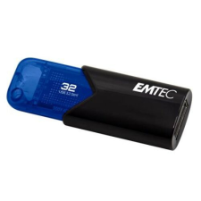 Emtec Pendrive, 32GB, USB 3.2, EMTEC "B110 Click Easy", fekete-kék pendrive