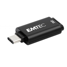 Emtec Pendrive, 32GB, USB-C 3.2, EMTEC "D400 Type-C", fekete - UE32GUC (ECMMD32GD403) pendrive