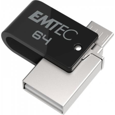 Emtec Pendrive, 64GB, USB 2.0, USB-A/microUSB, EMTEC &quot;T260B Mobile&amp;Go&quot; pendrive