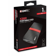 Emtec SSD (külső memória), 1TB, USB 3.2, 420/450 MB/s, EMTEC &quot;X200&quot; merevlemez