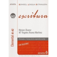EN ESCRITURA A1-A2 nyelvkönyv, szótár