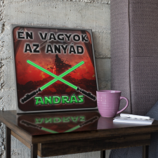 Én vagyok az anyád - Star Wars Vászonkép (Személyre szabható) grafika, keretezett kép