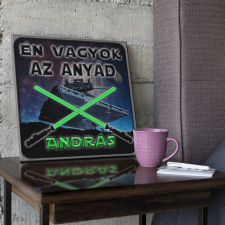Én vagyok az anyád - Star Wars Vászonkép (Személyre szabható) grafika, keretezett kép