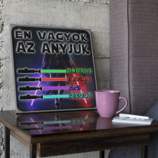 Én vagyok az anyjuk - Star Wars Vászonkép (Személyre szabható) grafika, keretezett kép