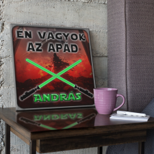  Én vagyok az apád - Star Wars Vászonkép (Személyre szabható) grafika, keretezett kép