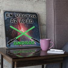 Én vagyok az apád - Star Wars Vászonkép (Személyre szabható) grafika, keretezett kép