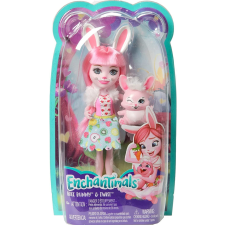 ENCHANTIMALS BABÁK BREE NYUSZIVAL ÉS TWIST ÁLLATOKKAL baba