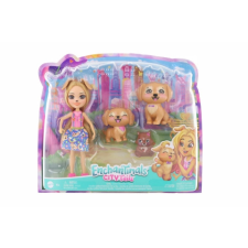 Enchantimals Golden Retriever és Aranyos Állatkáik Játékbaba baba