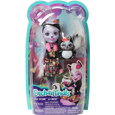EnchanTimals ZSÁLYÁS BORZ & KAPOR ÁLLAT BABÁK baba