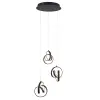  Endon COSMA 97623 Függőlámpa 3x14.16W/LED 3000K 1380LM IP20