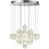 Endon Lighting Endon glamour függeszték prisma króm átlátszó end76489