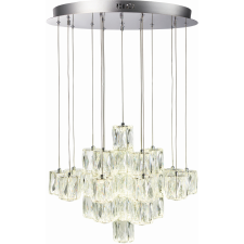 Endon Lighting Endon glamour függeszték prisma króm átlátszó end76489 világítás