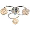 Endon Lighting Endon glamour modern mennyezeti lámpa talia króm átlátszó end76285