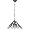 Endon Lighting Endon klasszikus tiffany függeszték astoria sötétbarna sokszínű end63937
