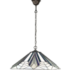 Endon Lighting Endon klasszikus tiffany függeszték astoria sötétbarna sokszínű end63938