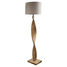 Endon Lighting Endon modern állólámpa abia tölgy természetes vászon end95454 világítás